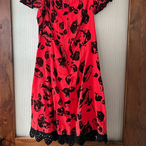 Chasing Unicorns Georgia Rain Cotton Gauze Dress-Medium - Picture 2 of 6